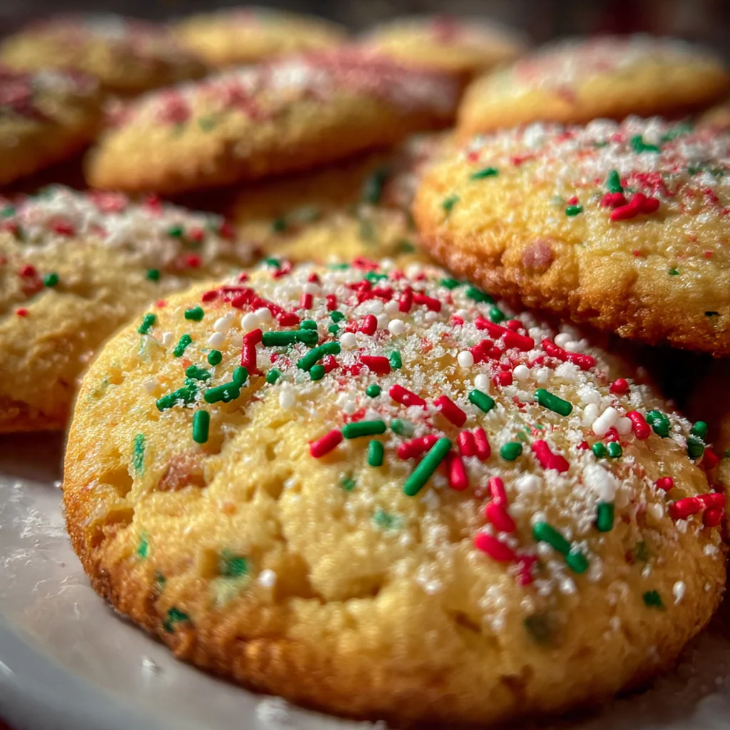 Close-up of a single gingerbread cookie showing its soft, crinkly surface and chewy texture.