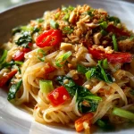 Spicy Thai Basil Noodles