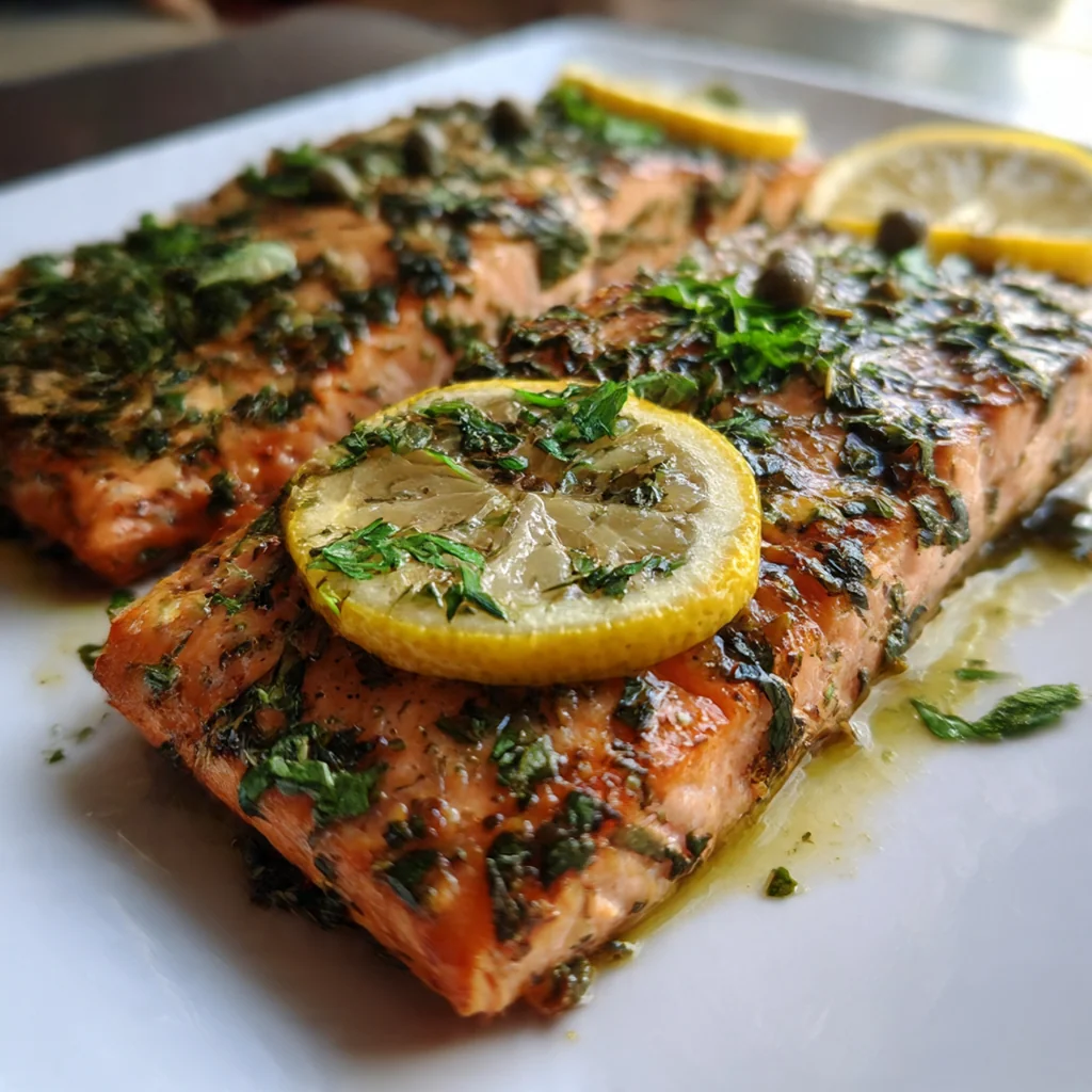 Lemon Herb Roasted Salmon